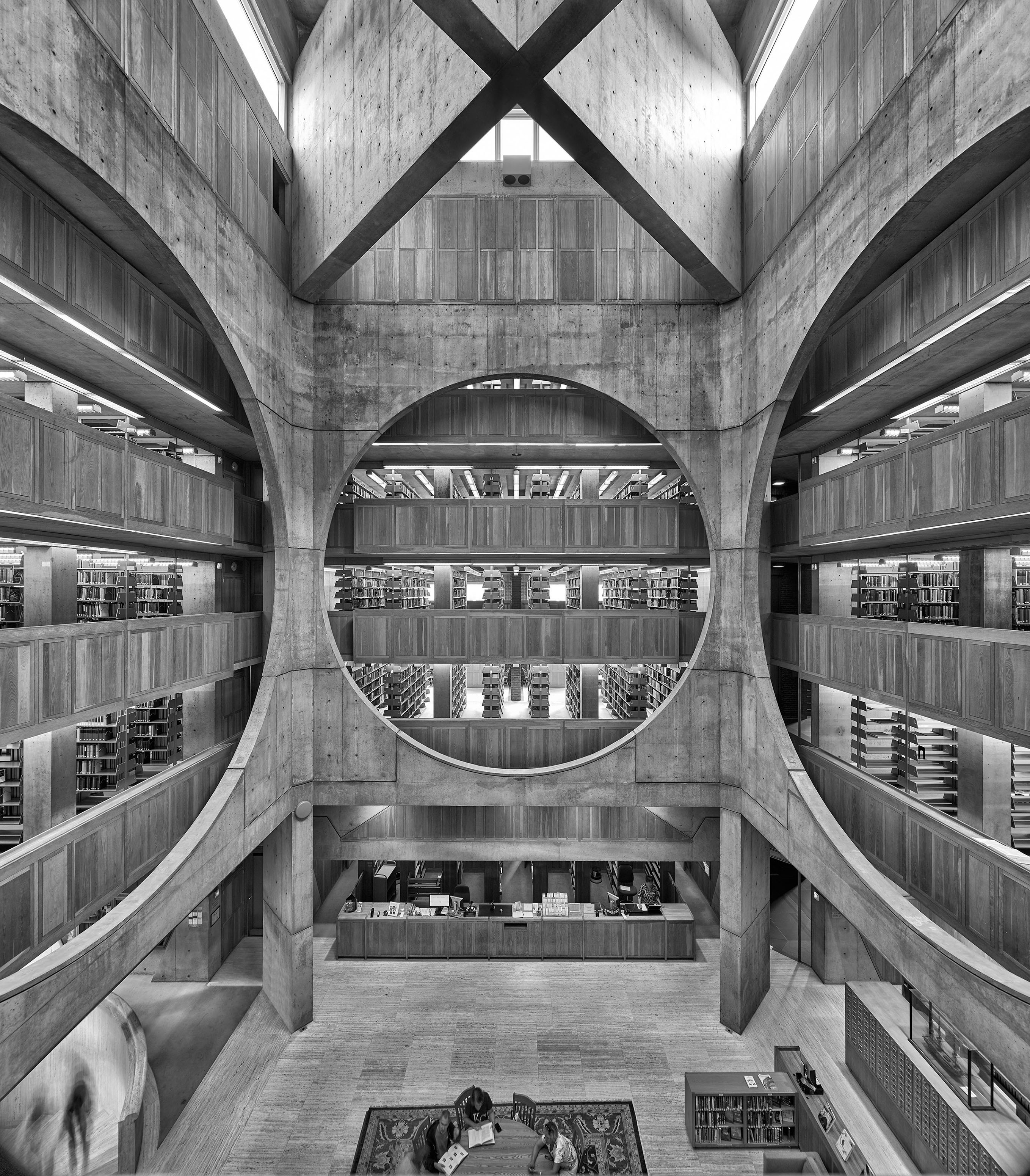Exeter Kütüphanesi,  New Hampshire 1965-72