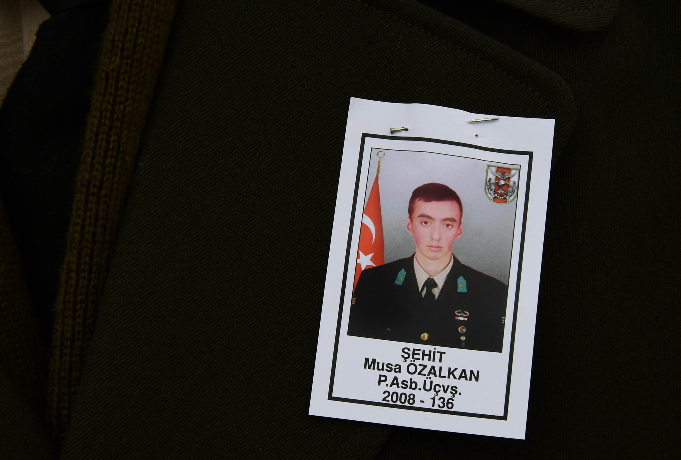 Afrin operasyonunda şehit düşen Musa Özalkan için tören düzenlendi (Fotoğraf: Ziya Köseoğlu)