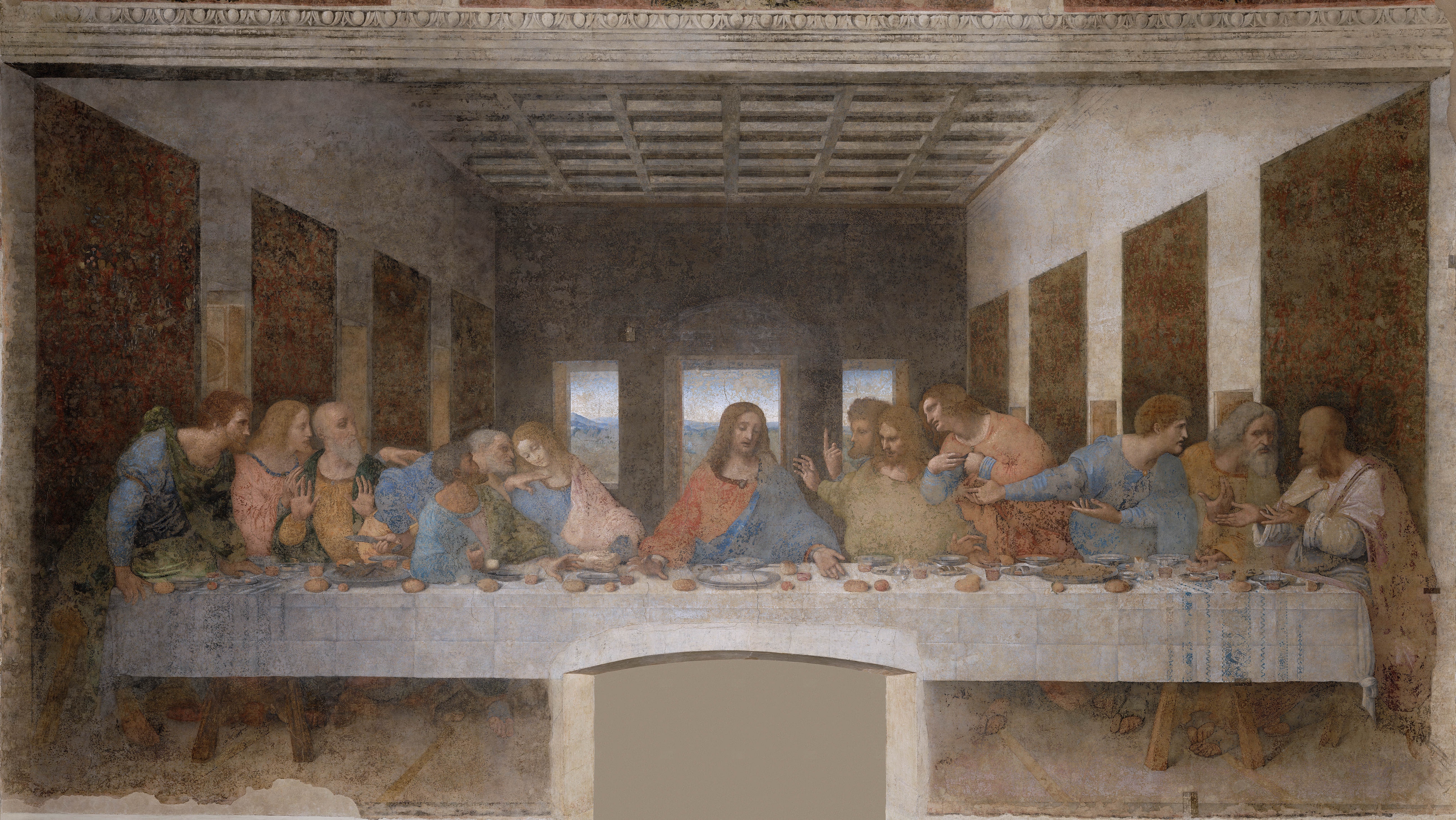 Resim 1: Son Akşam Yemeği, Leonardo da Vinci