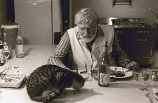 Ernest Hemingway'in en sevdiği yemek karidesli risottoydu.
