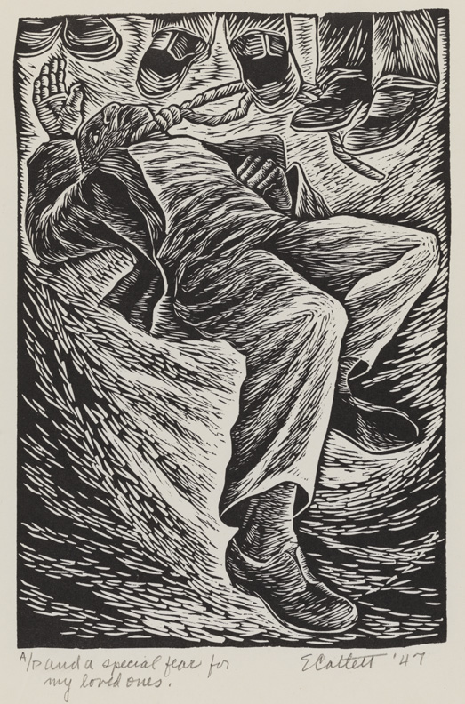 And a special fear for my loved ones, Elizabeth Catlett