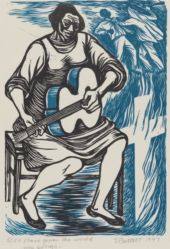 I have given the world my songs, Elizabeth Catlett