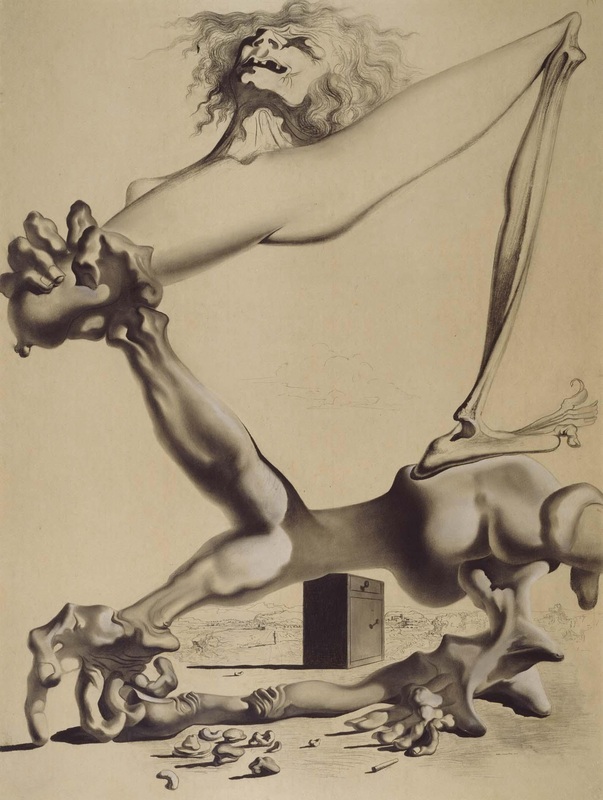Premonición de la Guerra civil, Salvador Dali, 1935
