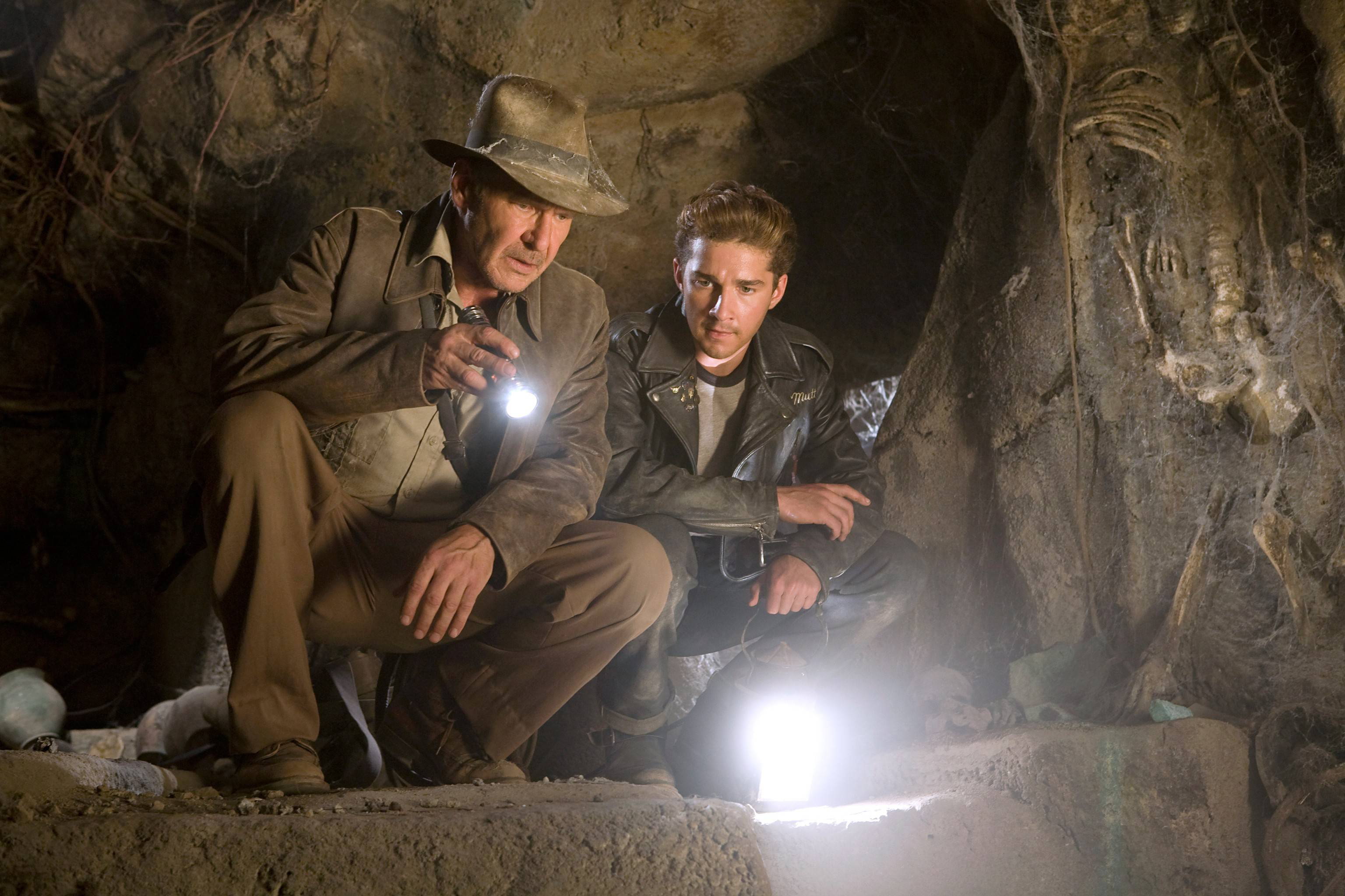 Indiana Jones ve Kristal Kafatası Krallığı filminden bir sahne