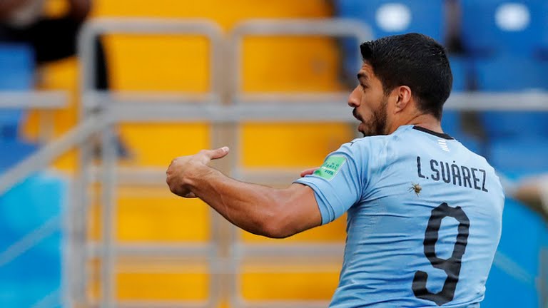 Suarez, 2018 Dünya Kupası'ndaki ilk golünü Suudi Arabistan'a karşı kaydetti