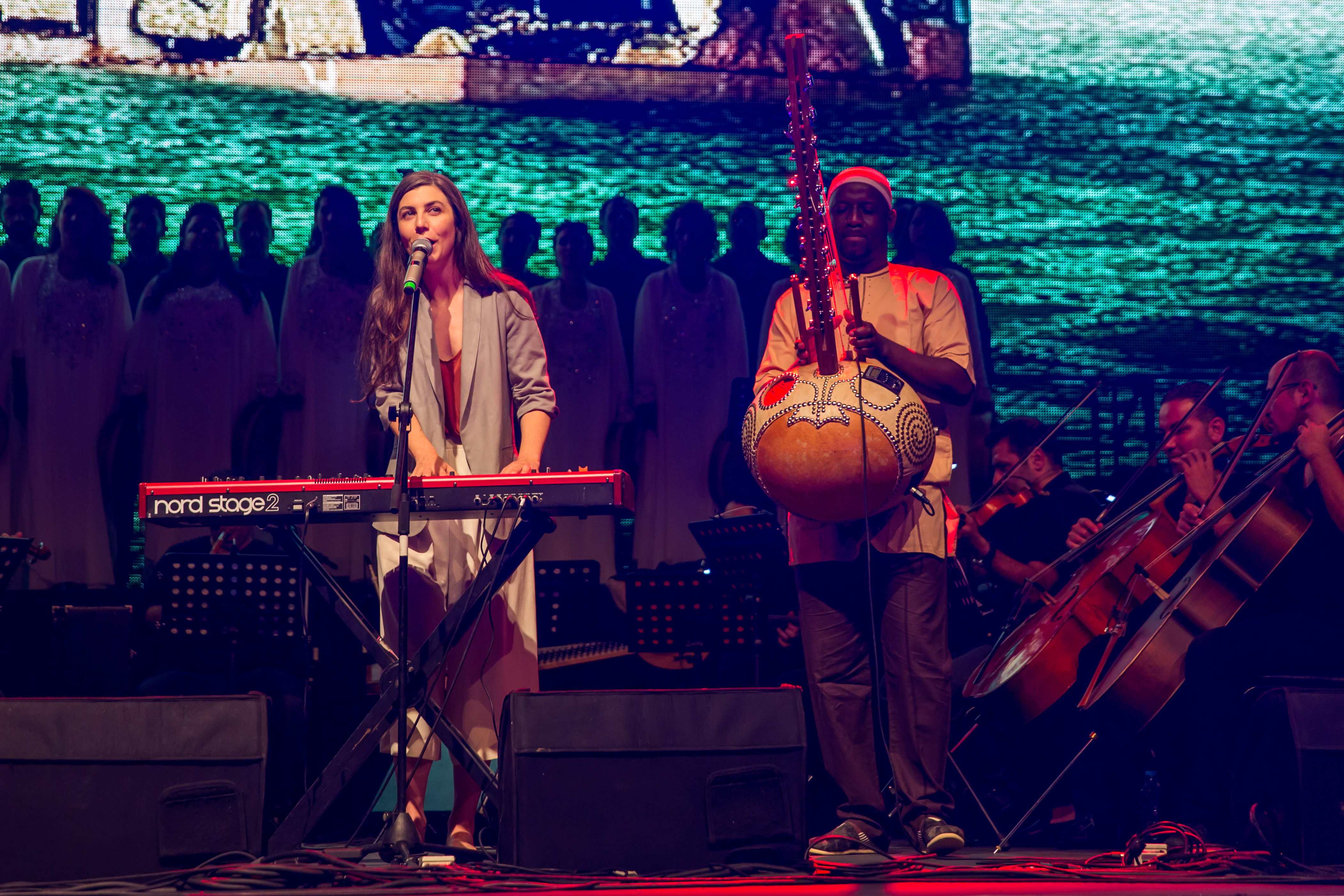 THE ORCHESTRA OF SYRIAN MUSICIANS + DAMON ALBARN + GUESTS   Cemil Topuzlu Açık Hava Sahnesi
