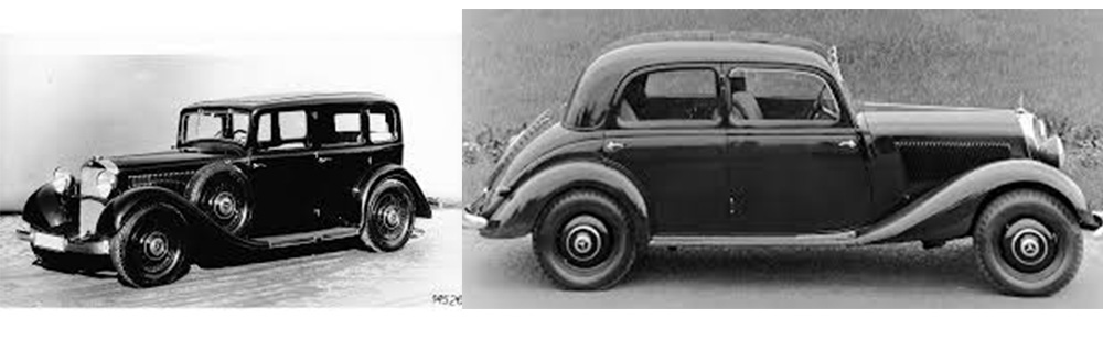 İkinci Dünya Savaşı öncesi ve sonrası Mercedes