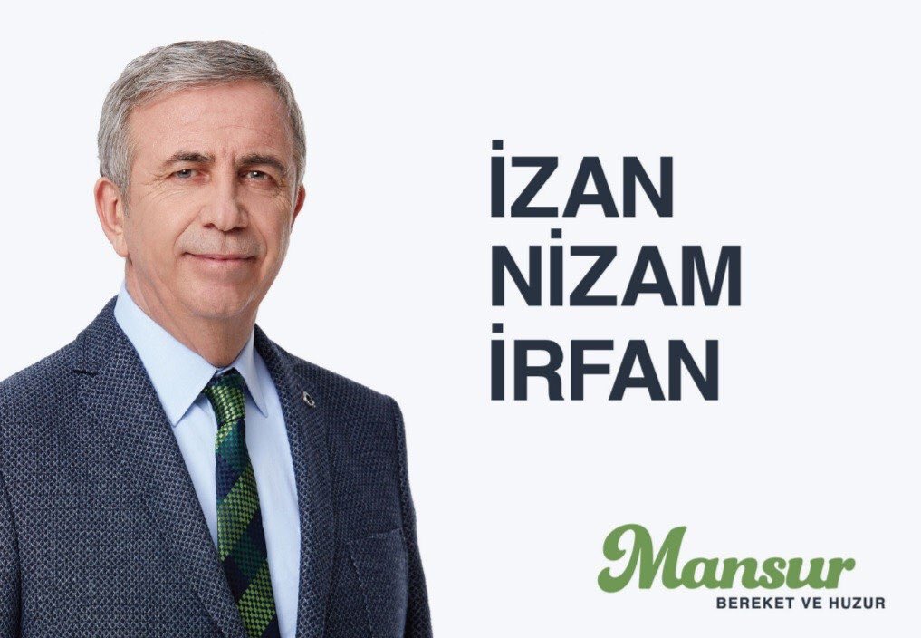 Mansur Yavaş'ın seçim logosu ve sloganı