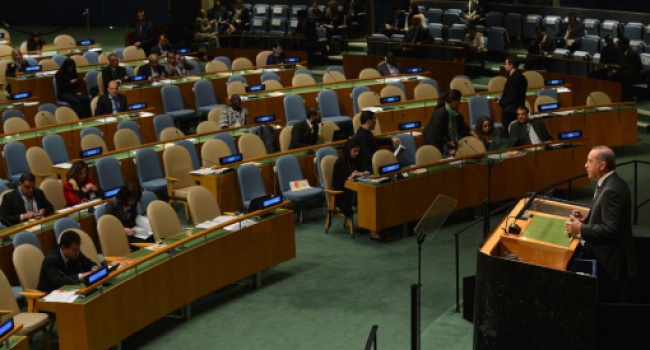 Erdoğan'ın BM'de yaptığı konuşmada salon dolmamıştı.