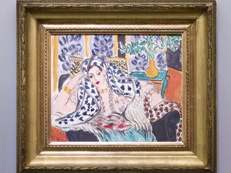 Matisse’in Siyah Koltuktaki Odalık tablosu 