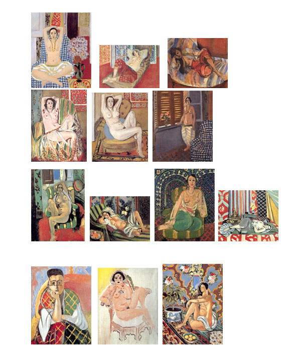 Matisse’in 'Odalık' serisi