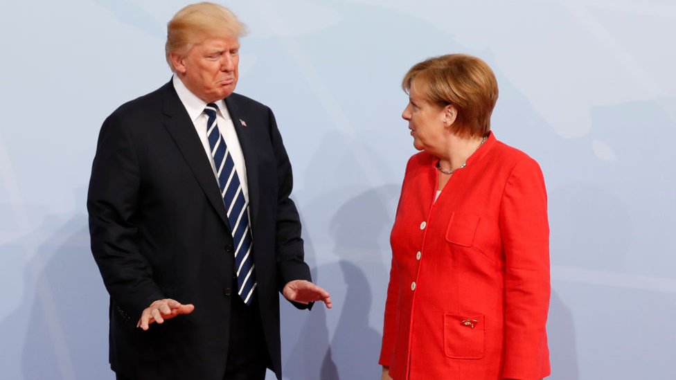 Trump ve Merkel