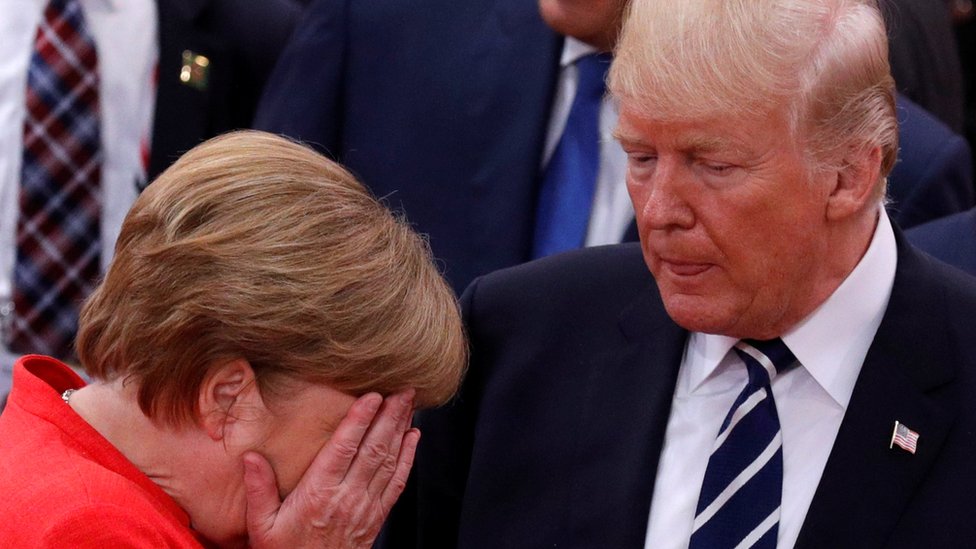 Merkel ve Trump