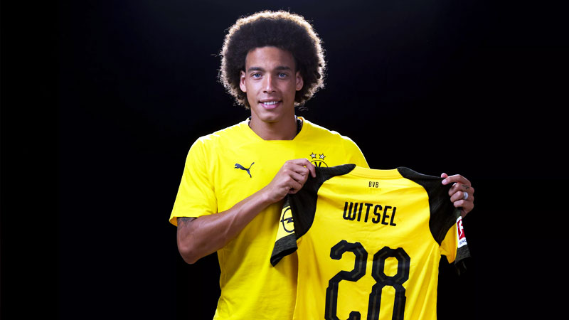 Borussia Dortmund, Axel Witsel peruklarını satışa çıkardı