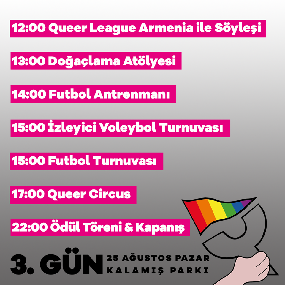 Queer Olympix 3. gün