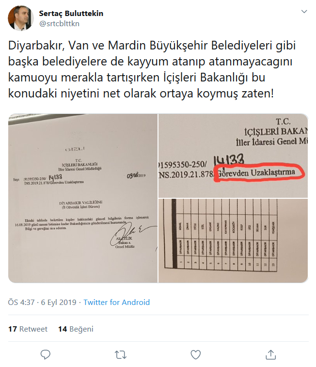 "13 ilçe belediyesine daha kayyım atanacak" iddiası