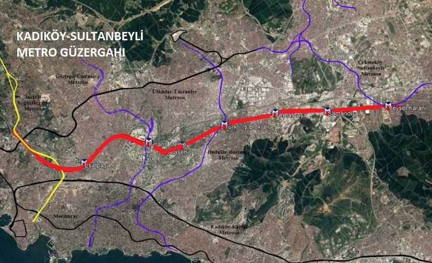 İstanbul’da Anadolu Yakası’na yeni metro geliyor