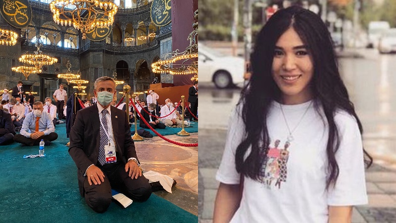 Yüzlerce Twitter kullanıcısı, AKP'li Şirin Ünal'ın Ayasofya paylaşımının altında "Nadira'ya ne oldu?" diye sordu