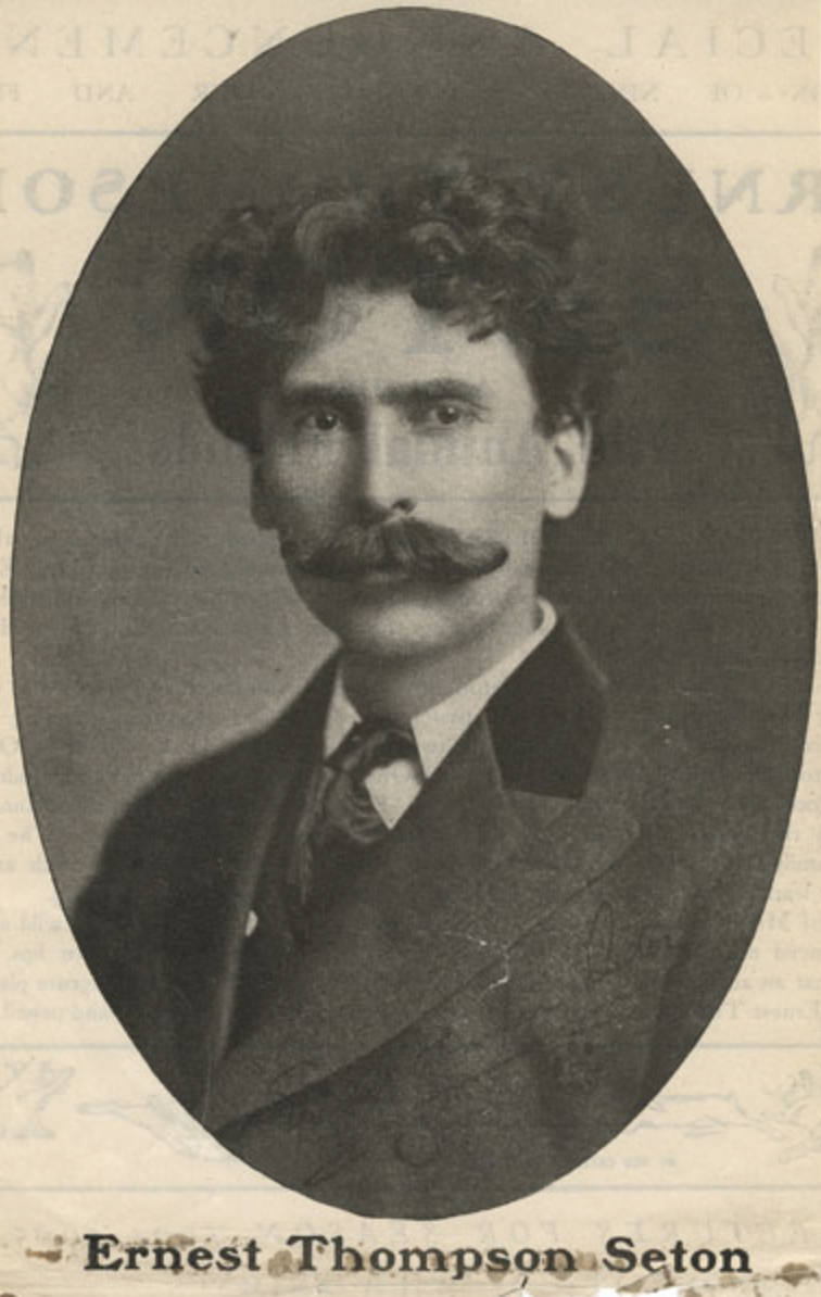 Томпсон автор. Сетон Томпсон. Э Томпсон. Ernest Seton Thompson. Э Сетон Томпсон портрет.