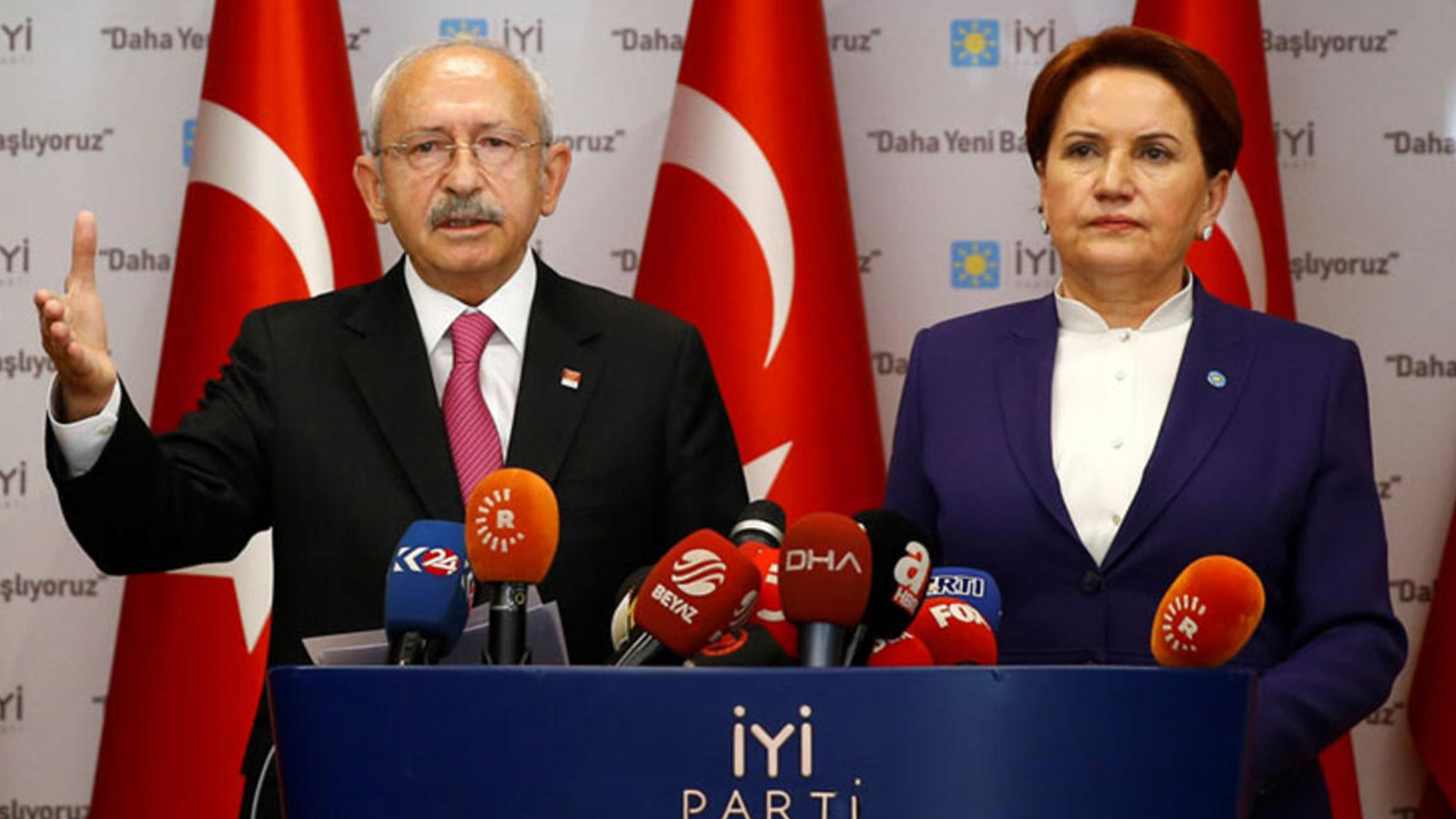 Kilicdaroglu Ve Iyi Parti Den Ortak Basin Toplantisi Turkiye Yonetilmiyor Turkiye Savruluyor