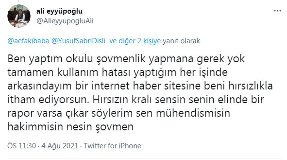 AKP Milletvekili Fakıbaba'dan "Hırsızın hükümdarı sensin" diyen eski vekilin oğluna: Hırsız, yüzsüz...