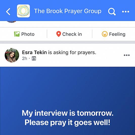 Facebook'a yeni "dua isteme" özelliği