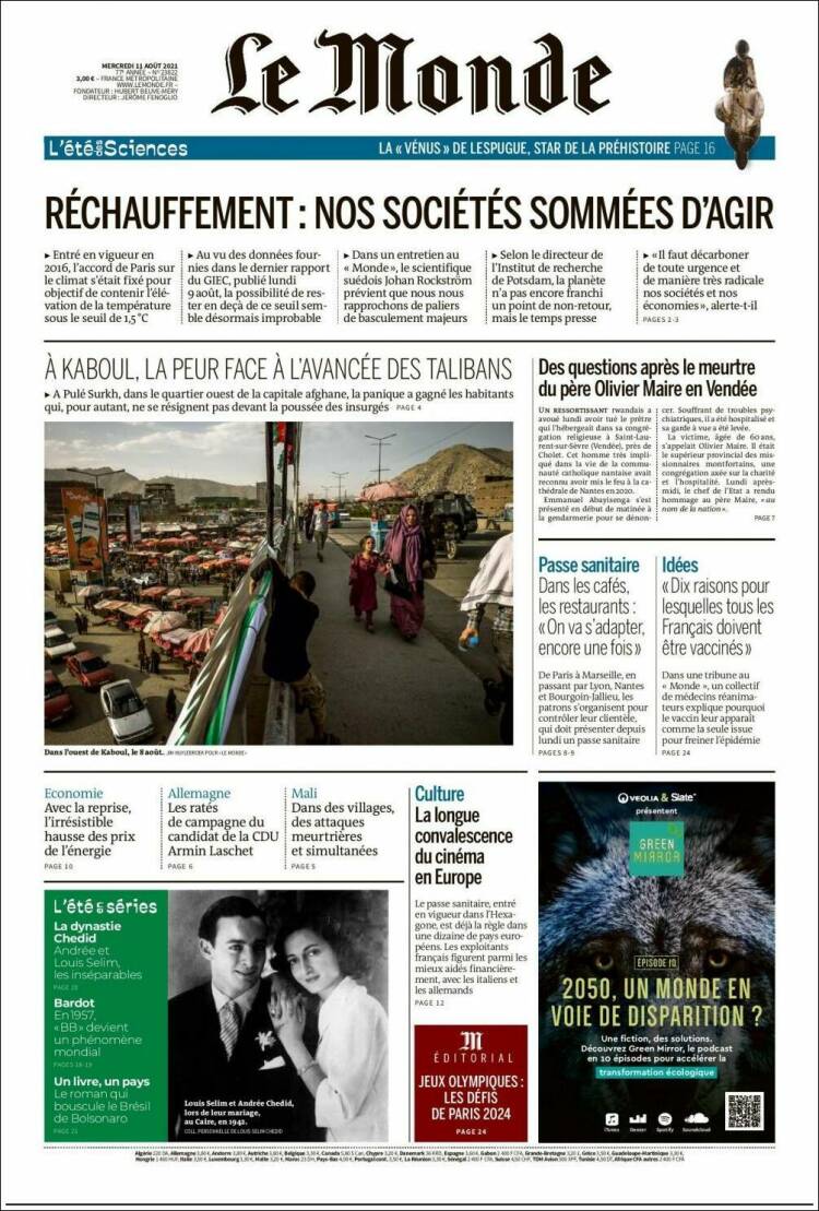 Dünya basınında bugün | Cezayir'de orman yangınları