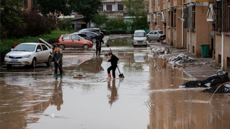 Çin'de sel felaketi: Yaklaşık 2 milyon insan etkilendi