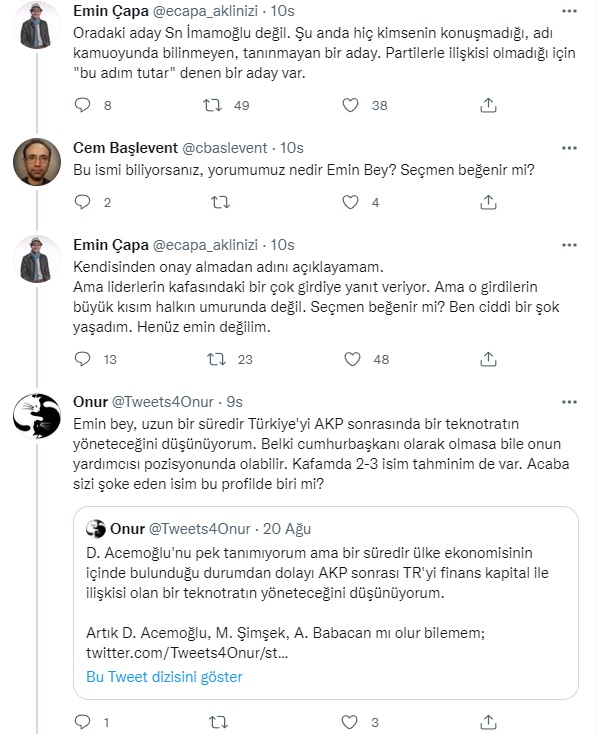 Kılıçdaroğlu "Cumhurbaşkanı adayını buldu" tezi; "Partilerle bağı yok, ismi kamuoyunda bilinmeyen, tanınmayan biri"