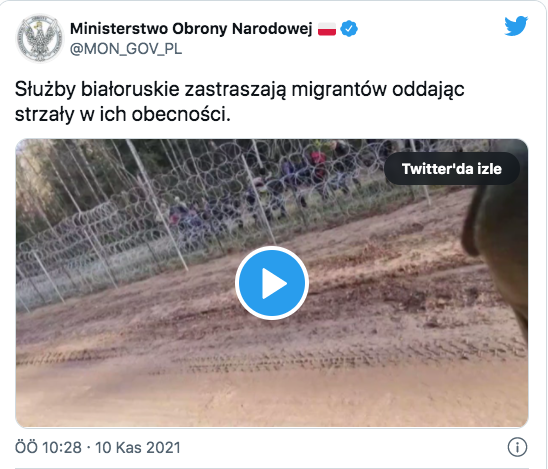 Polonya-Belarus göçmen krizi: Polonya Savunma Bakanı, 15 bin askerin huduttaki göçmenleri 'püskürtmekle' görevlendirildiğini açıkladı