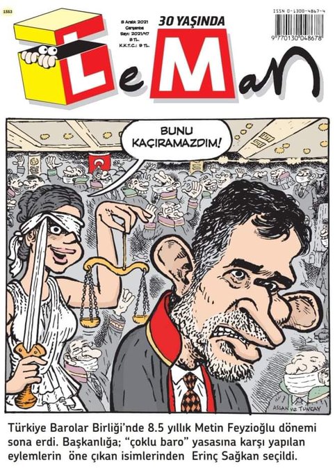 LeMan'dan Metin Feyzioğlu kapağı: Bunu kaçıramazdım!