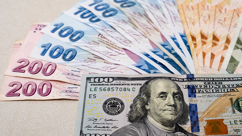türk lirası'nda kayıp yüzde 1'i aştı; dolar 14,40'a dayandı
