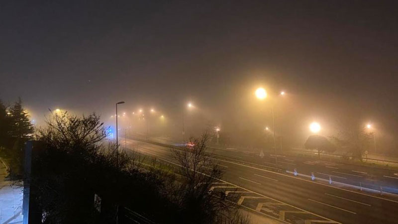 İstanbul güne sisle uyandı