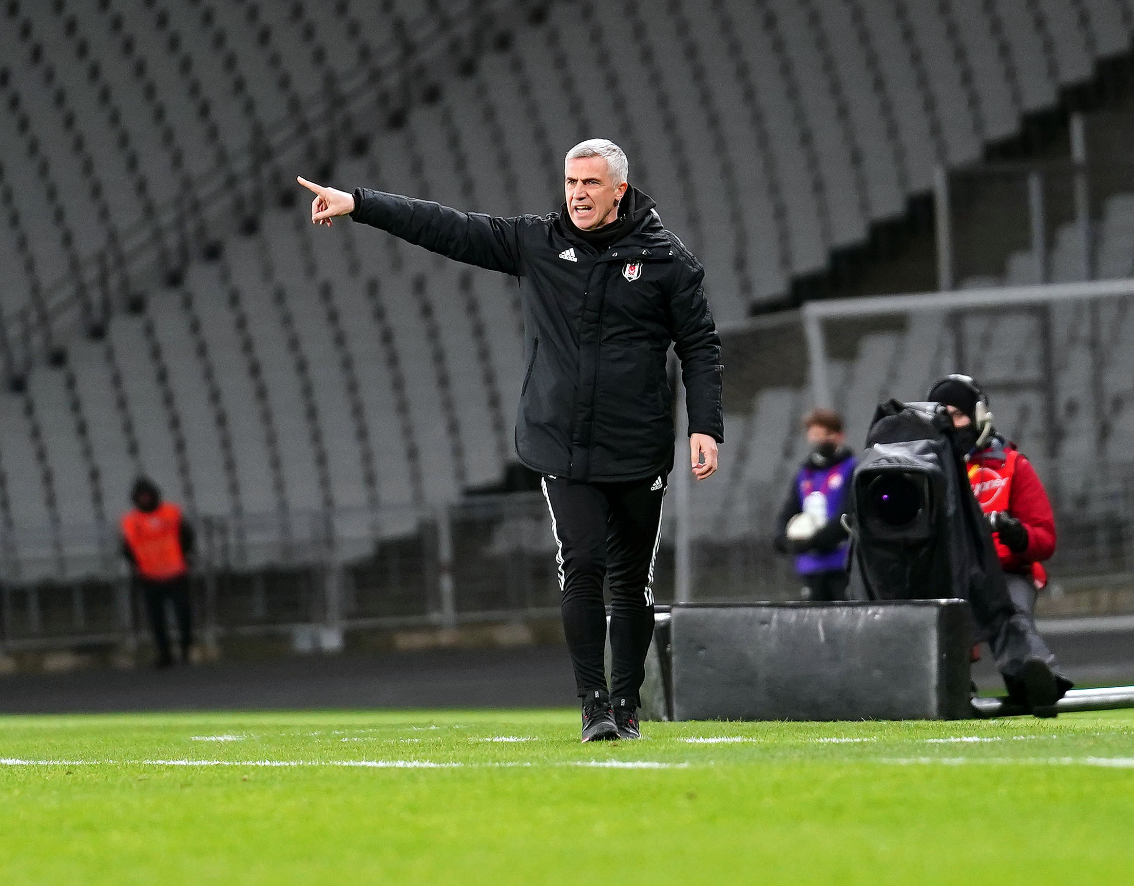 Fatih Karagümrük-Beşiktaş maçından kareler