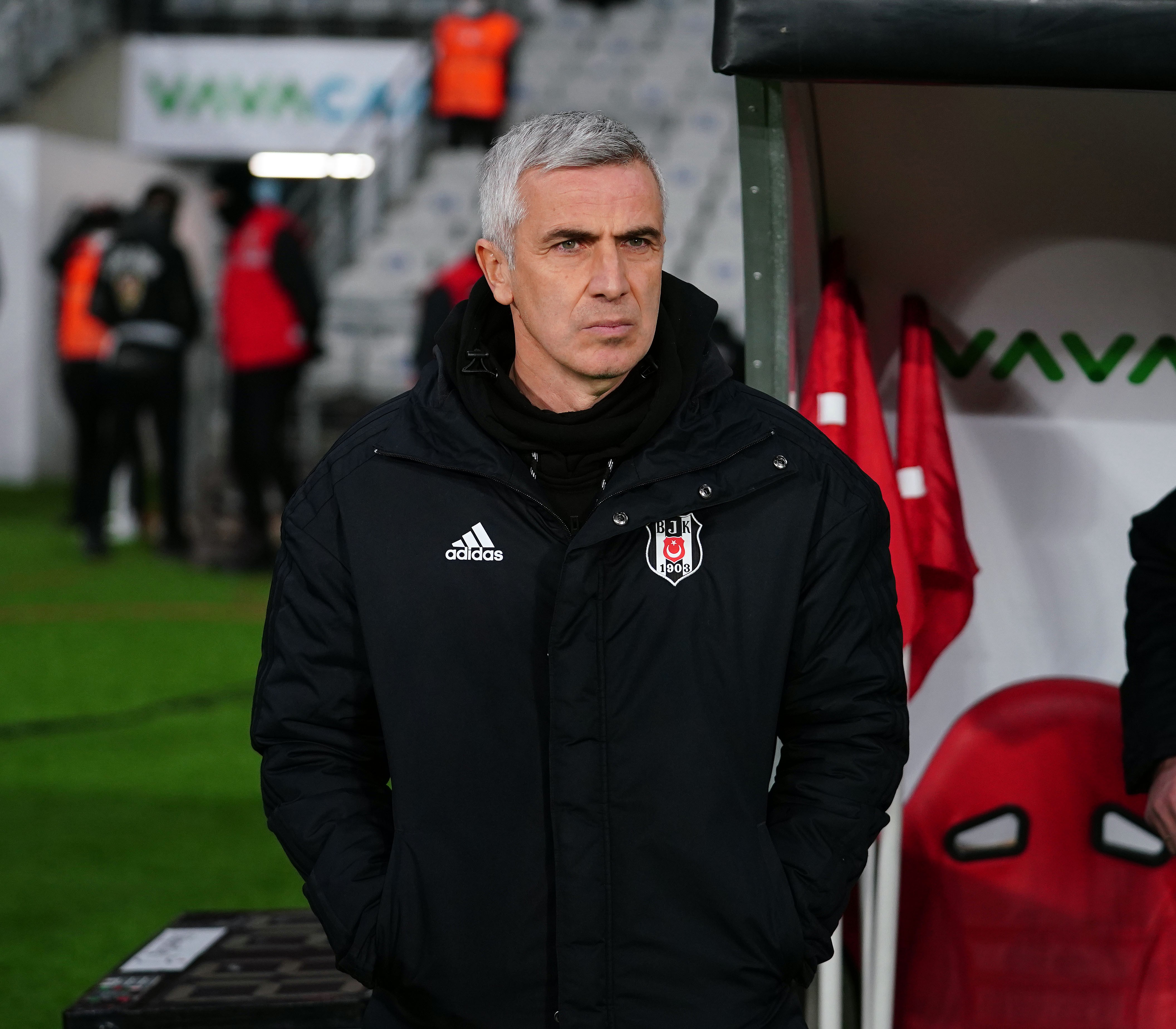 Fatih Karagümrük-Beşiktaş maçından kareler