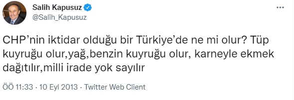 AKP'lilerin geçmiş yıllarda attığı tweet’ler yine gündemde; “Sanki yağ, mazot kuyrukları bizim dönemimizdeydi de...”