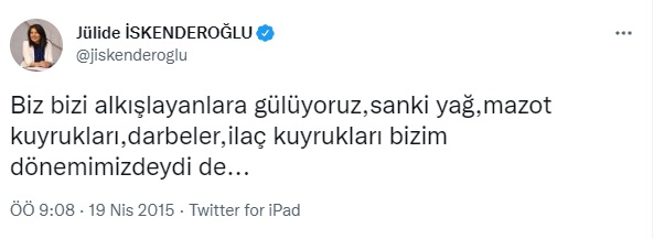 AKP'lilerin geçmiş yıllarda attığı tweet’ler yine gündemde; “Sanki yağ, mazot kuyrukları bizim dönemimizdeydi de...”
