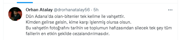 AKP Milletvekili Atalay, 'Adana işkencesi'ne ceza istedi: Emniyet Müdürü mü olur Vali mi olur bilemem...