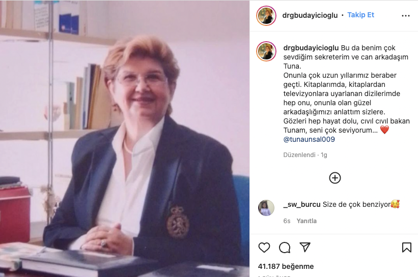 Gülseren Budayıcıoğlu Kırmızı Oda'daki "Tuna" karakterinin gerçek kimliğini paylaştı