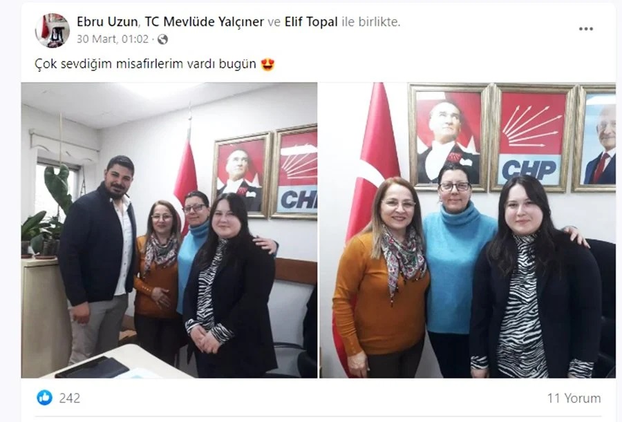 MHP'li yönetici CHP'li lideri ziyaret etti, vazifeden alındı