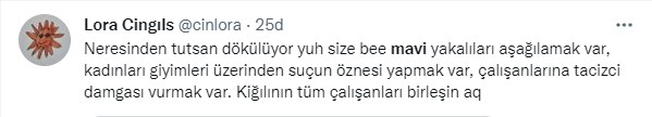 Kiğılı’nın çalışanlara 'dekolte ve etek boyu' uyarısına sosyal medyada tepki yağdı: Göçmenler taciz ediyordan, mavi yakalılar taciz ediyora giden rezil yol