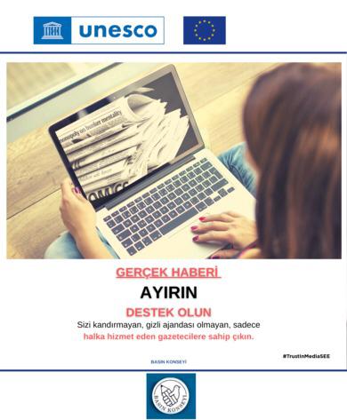 Kampanyanın temel amacının, çevrimiçi ortamda güvenilmeyen içeriğe karşı koymak için medya etiği ve gazetecilik ilkelerine odaklanmak olduğu vurgulanıyor. 