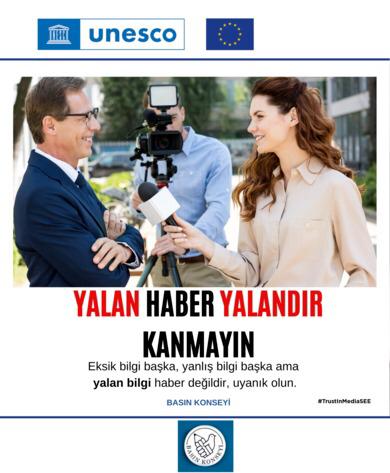 Türkiye Basın Konseyi Başkanı Pınar Türenç, kampanyanın başlaması nedeniyle yaptığı açıklamada, Türkiye açısından "yasaklayıcı ve ceza yağdıran yasal düzenlemelerin gündemde olduğunu" hatırlatarak, ''Önemli olan ceza ve yasaklama yağdırmak değil, eğitici ve yol gösterici olmaktır” dedi. Konsey olarak eğitici ve yol gösterici etkinliklere önem verdiklerini belirten Pınar Türenç, şunları söyledi: 