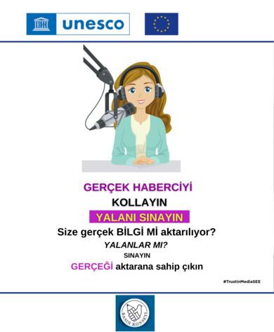  Basın Konseyi, Balkan ülkelerindeki Basın Konseyleriyle birlikte internet ortamındaki dezenformasyonla mücadele kampanyası kapsamında hazırladığı uyarı mesajlarını sosyal medyada  yayınlamaya başladı. 