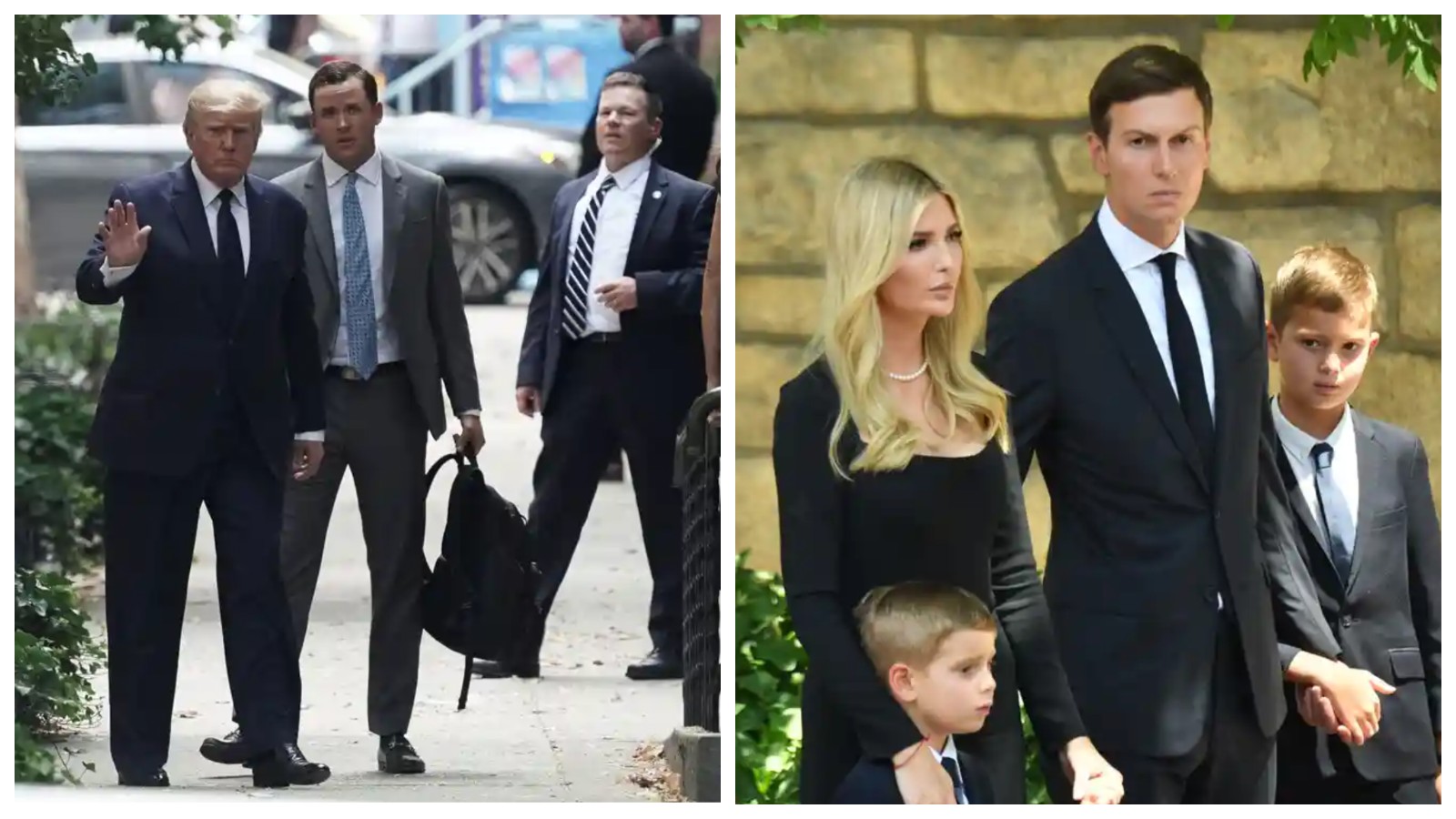Trump ailesi, Ivana Trump'ı son yolculuğuna uğurladı