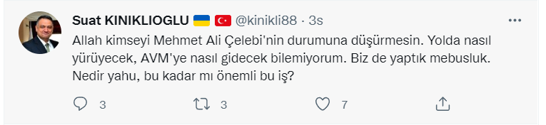 eski akp milletvekili kınıklıoğlu allah kimseyi mehmet ali Çelebi nin