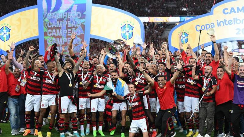 Brezilya Kupası'nda zafer Flamengo'nun