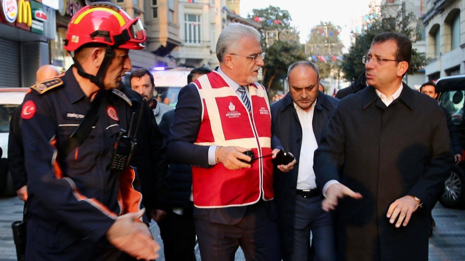 İstanbul İstiklal Caddesi'nde nedeni henüz netleşmeyen bombalı saldırı: 6 kişi öldü, 81 kişi yaralandı
