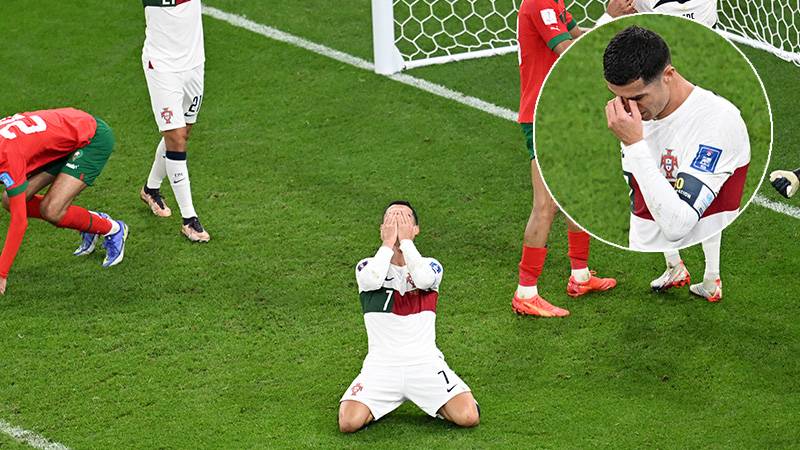 Cristiano Ronaldo, son Dünya Kupası'na gözyaşlarıyla veda etti
