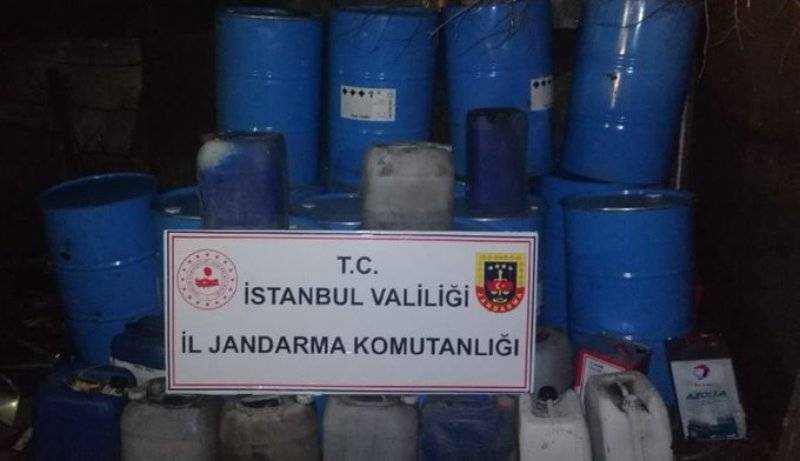 İstanbul'da 12 ton sahte alkol ele geçirildi